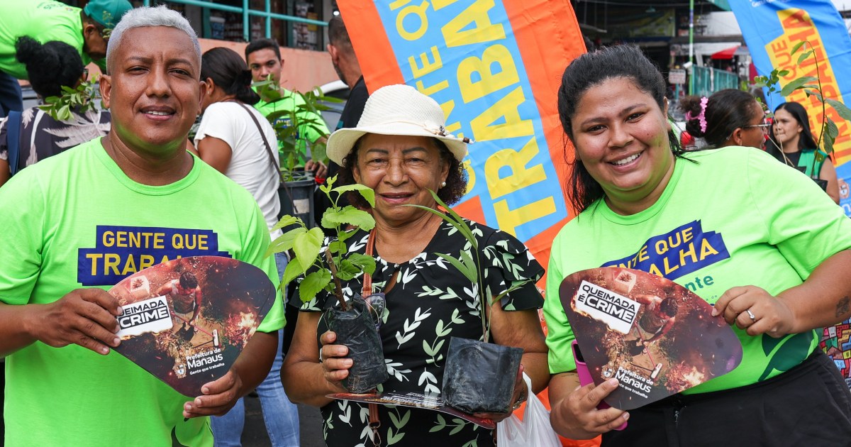 Mudas serão distribuídas no Jorge Teixeira na próxima quarta-feira