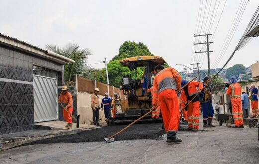 Intervenção na rua Paulo Nery mobiliza 20 trabalhadores no Riacho Doce
