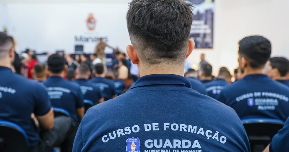 Curso de formação da Guarda Municipal de Manaus terá 584 horas e dedicação exclusiva