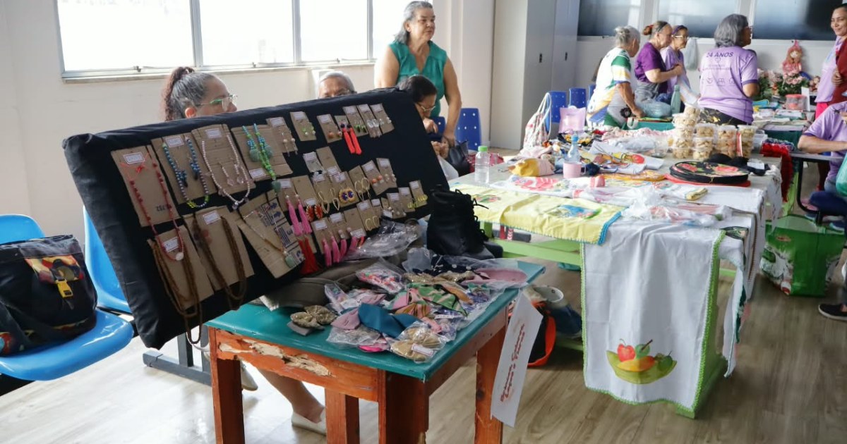 Cadastro para Carteira do Artesão integra ação voltada a empreendedores idosos em Manaus