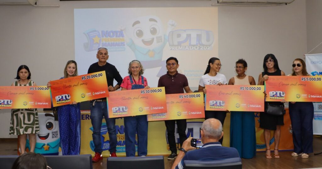 IPTU Premiado terá prêmios de até R$ 1 milhão em dezembro em Manaus