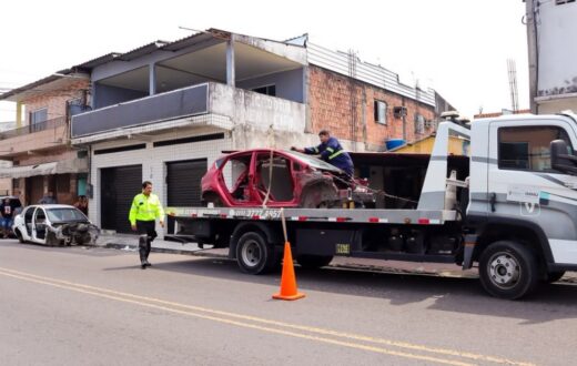 Denúncias pelo Disque-Trânsito resultam na retirada de sucatas no Nova Cidade