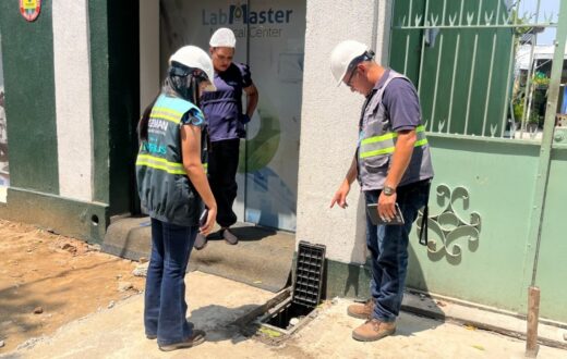 Redes subterrâneas avançam em obra da Rua Ferreira Pena, no Centro de Manaus